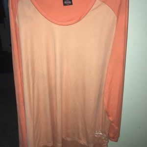 Harley-Davidson orange top